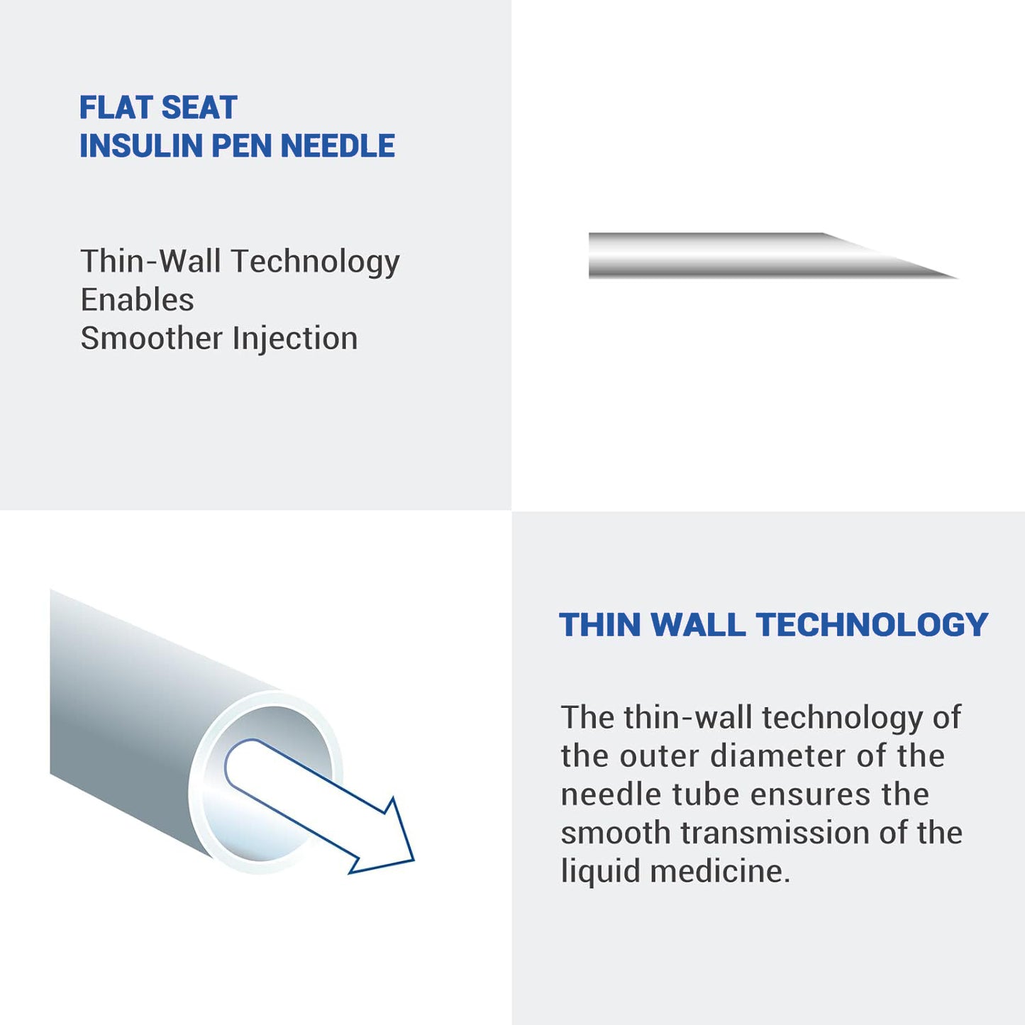 Insulin pen needles